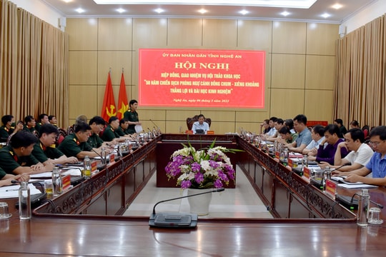 Đảm bảo Hội thảo '50 năm Chiến dịch phòng ngự Cánh Đồng Chum - Xiêng Khoảng' thành công tốt đẹp