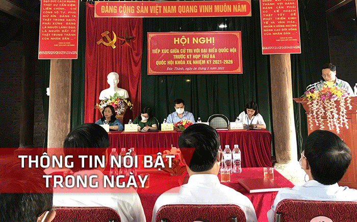 Nghệ An: Thông tin nổi bật ngày 6/5