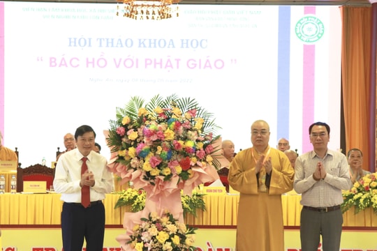 Hội thảo khoa học 'Bác Hồ với Phật giáo'