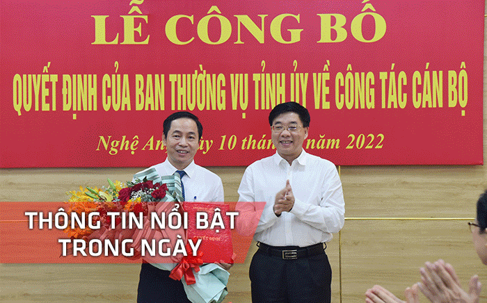 Nghệ An: Thông tin nổi bật ngày 10/5