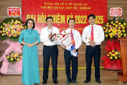 Chi bộ Chi cục Dân số - KHHGĐ tỉnh tổ chức Đại hội điểm nhiệm kỳ 2022 – 2025