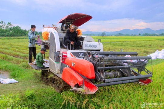 Cách làm hay ở Yên Thành để tránh bảo kê máy gặt