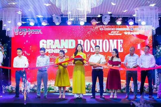 Khai trương thêm 2 cơ sở trong hệ thống chuỗi showroom boshome tại TP Vinh