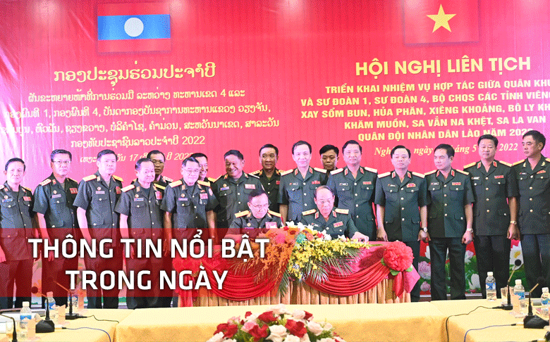 Nghệ An: Thông tin nổi bật ngày 17/5