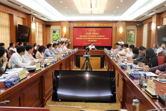 Hội nghị lần thứ nhất Ban Chỉ đạo xây dựng Đề án tổng kết 10 năm thực hiện Nghị quyết  26 về Nghệ An