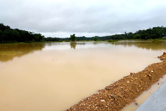 Nghệ An: Hàng trăm ha lúa ngập trong biển nước, giao thông sạt lở 