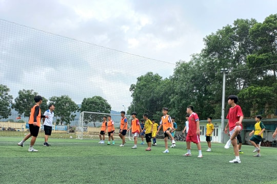 Thái Hòa đặt mục tiêu tiến sâu vào Giải Bóng đá TN-NĐ Cúp Báo Nghệ An