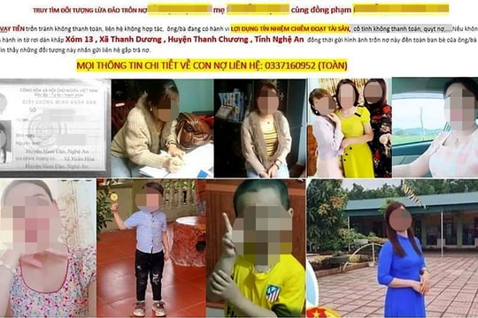 Nạn nhân bị 'khủng bố' đòi nợ ở Nghệ An được ngành Giáo dục lập danh sách để báo công an