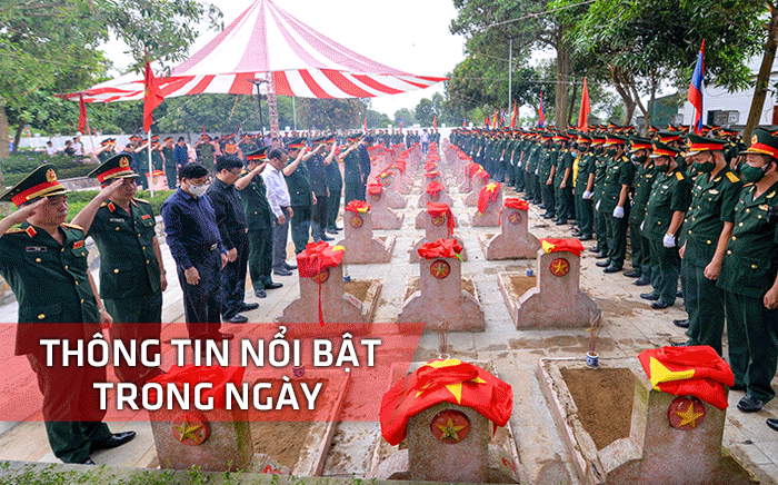 Nghệ An: Thông tin nổi bật ngày 25/5