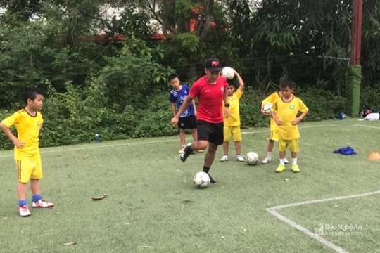 Giải bóng đá Thiếu niên - Nhi đồng Cúp Báo Nghệ An: Thiếu niên Hưng Nguyên quyết tâm giành Cúp Vàng