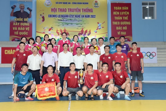 Bế mạc và trao giải Hội thao truyền thống ngành Giao thông Vận tải Nghệ An năm 2022 