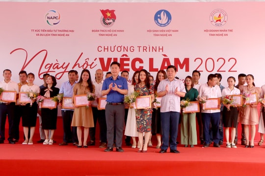 Gần 3.000 cơ hội việc làm cho người lao động Nghệ An tại ngày hội việc làm 2022