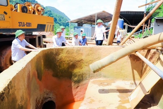 Tăng cường thanh tra, kiểm tra về đảm bảo môi trường và khai thác tài nguyên khoáng sản