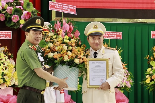 Bộ Công an bổ nhiệm Giám đốc Công an 2 tỉnh