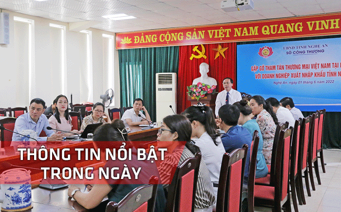 Nghệ An: Thông tin nổi bật ngày 1/6