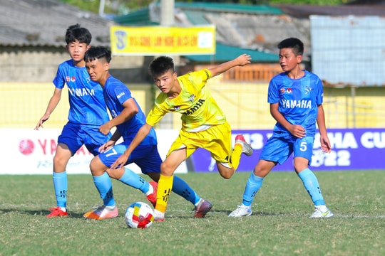 Chiến thắng thứ 2 liên tiếp của U13 SLNA tại vòng loại U13 toàn quốc