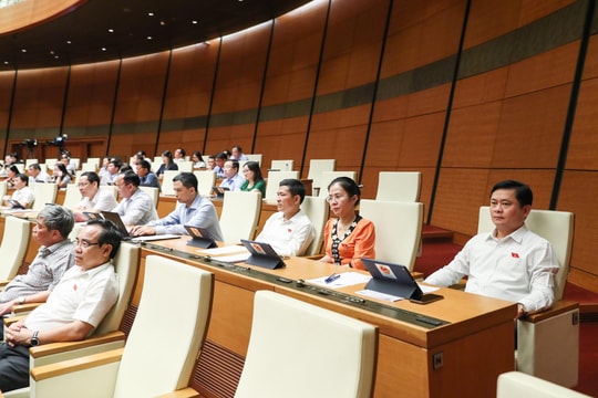 Quốc hội thảo luận về hai dự án luật và một dự thảo nghị quyết 