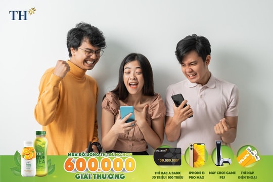 3 bước đơn giản để có cơ hội trúng hơn 600.000 giải thưởng lớn từ TH 