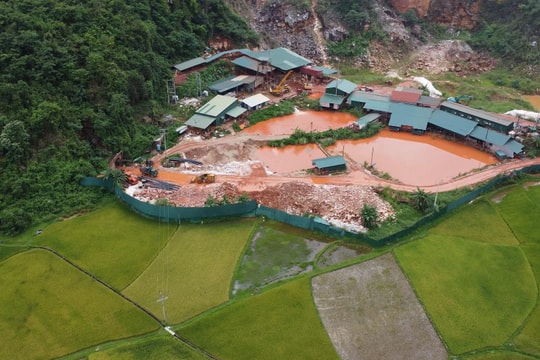 Lập đoàn liên ngành kiểm tra việc khai thác khoáng sản sau vụ sụt lún ở Châu Hồng