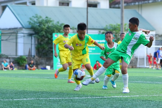 U11 Sông Lam Nghệ An giành vé vào Vòng chung kết Giải U11 toàn quốc