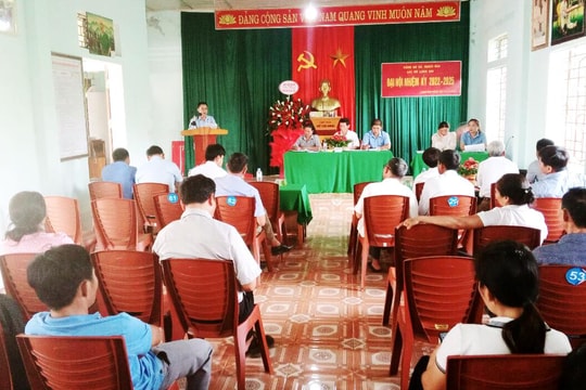 Nghĩa Đàn: Chỉ đạo tổ chức tốt đại hội chi bộ trực thuộc đảng ủy cơ sở