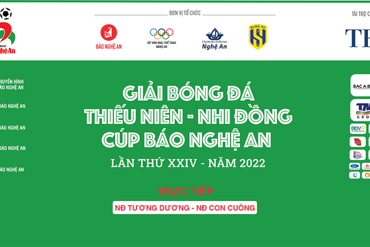 [TRỰC TIẾP] Nhi đồng Tương Dương vs Nhi đồng Con Cuông