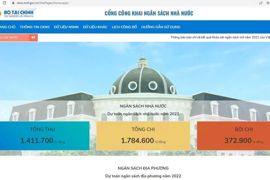 Việt Nam ngày càng minh bạch về ngân sách 