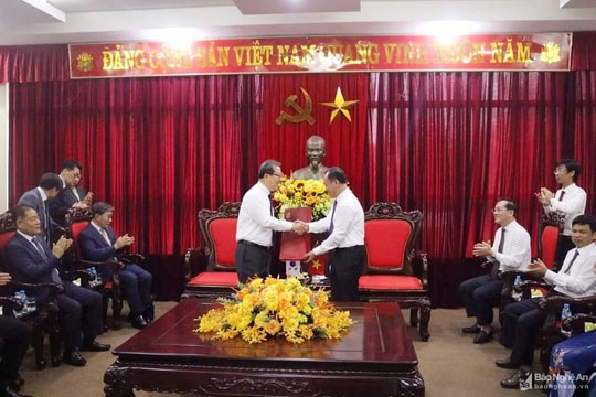 Thành phố Vinh làm việc với đoàn đại biểu thành phố Namyangju – Hàn Quốc