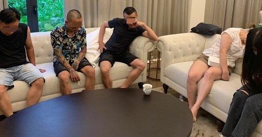 Bắt giữ nhóm thanh niên tổ chức sử dụng ma túy tại khu nghỉ dưỡng