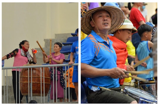 Bên lề sân cỏ Giải Bóng đá Thiếu niên - Nhi đồng Cúp Báo Nghệ An: Trống ‘chọi’ trống