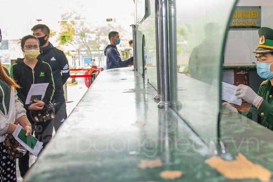 Tổng kim ngạch xuất nhập khẩu tại Cửa khẩu Quốc tế Nậm Cắn đạt 15,4 tỷ đồng