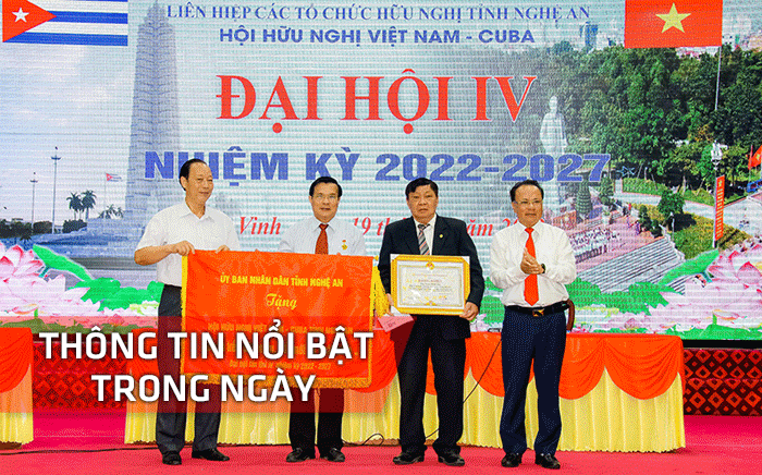 Nghệ An: Thông tin nổi bật ngày 19/6