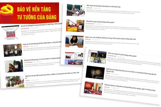 Kịp thời phản bác những quan điểm sai trái, thù địch