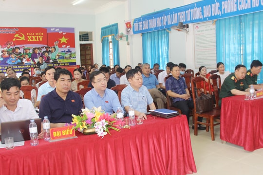 Cử tri huyện Quỳ Châu kiến nghị đẩy nhanh tiến độ thực hiện Nghị quyết số 88 của Quốc hội