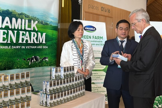Mô hình phát triển bền vững 'Vinamilk Green Farm' được chia sẻ tại hội nghị sữa toàn cầu