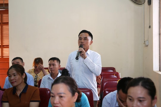 Nhiều vấn đề dân sinh được cử tri huyện Con Cuông phản ánh với đại biểu Quốc hội