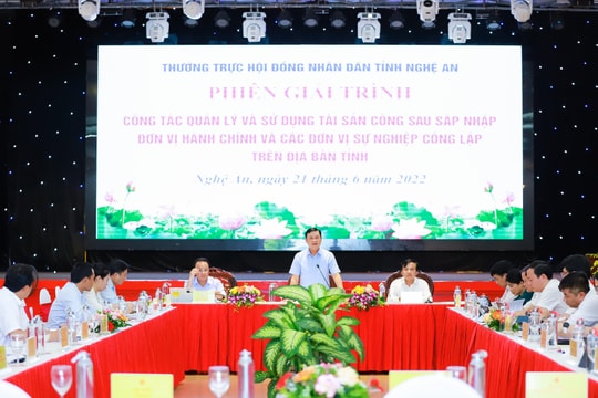 Thường trực HĐND tỉnh nghe báo cáo về tình hình thực hiện cấp Giấy chứng nhận quyền sử dụng đất