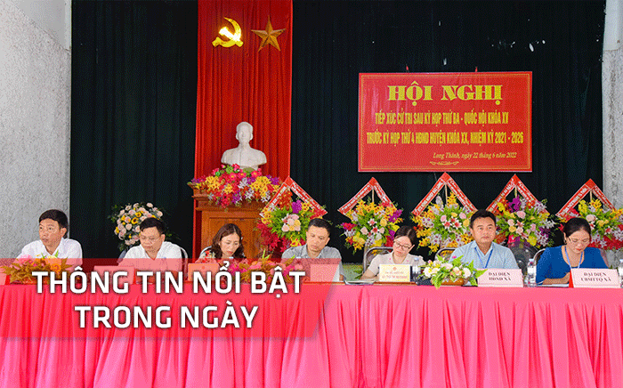 Nghệ An: Thông tin nổi bật ngày 22/6