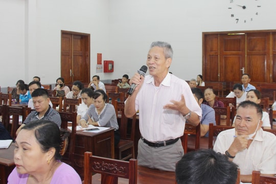 Cử tri huyện Nghĩa Đàn: Cần có các giải pháp tăng cường quản lý đất đai, thu hồi tài sản tham nhũng