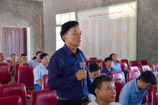 Cử tri huyện Yên Thành kiến nghị giá phân bón, vật tư nông nghiệp tăng cao
