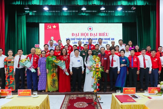 Hội Chữ thập đỏ tỉnh Nghệ An phát huy truyền thống đoàn kết, sáng tạo vì sự nghiệp nhân đạo cao cả
