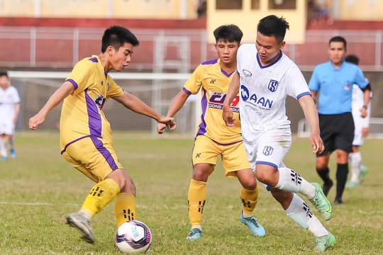  U17 Sông Lam Nghệ An rộng cửa vào vòng chung kết giải toàn quốc