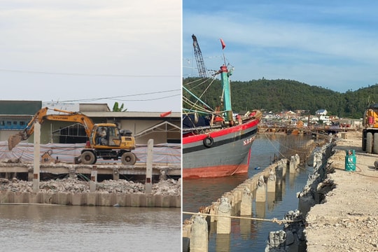 Nâng cấp, mở rộng cảng cá Lạch Quèn (Quỳnh Lưu)