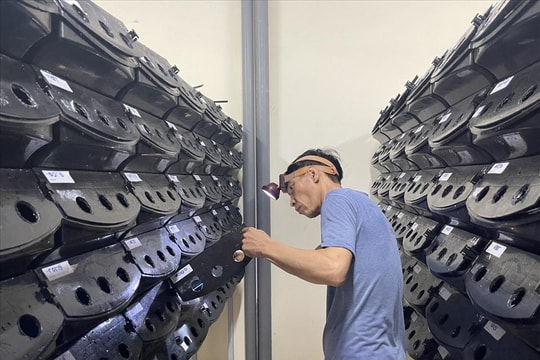 Độc đáo mô hình nuôi cua biển trong hộp nhựa 