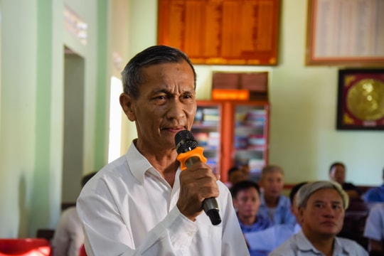 Cử tri huyện Diễn Châu phản ánh nhiều khó khăn, bất cập phát sinh sau khi sáp nhập xã, xóm