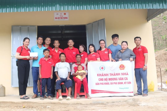Khánh thành nhà mái ấm tình thương cho hộ đặc biệt khó khăn ở Kỳ Sơn