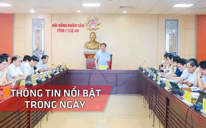 Nghệ An: Thông tin nổi bật ngày 28/6