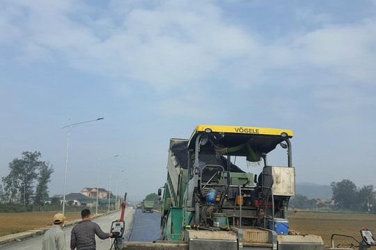 Hai công trình trọng điểm ở Nghệ An có tiến độ giải ngân tốt