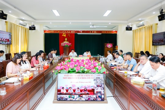 Thực hiện Chương trình Mục tiêu quốc gia phát triển kinh tế - xã hội vùng đồng bào dân tộc thiểu số và miền núi có trọng tâm, trọng điểm