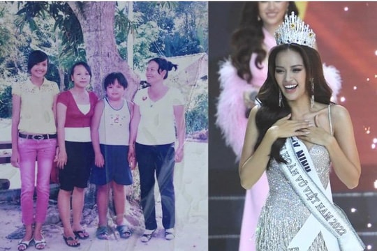 Hoa hậu Ngọc Châu từ nhỏ cao vượt trội dù mắc 'bệnh lạ'